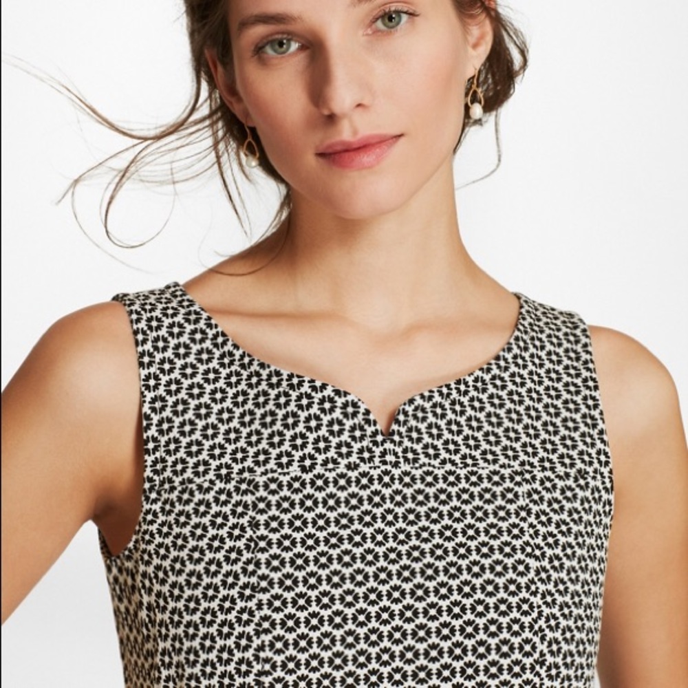 Brooks Brothers - Floral Jacquard Shift Dress 10P